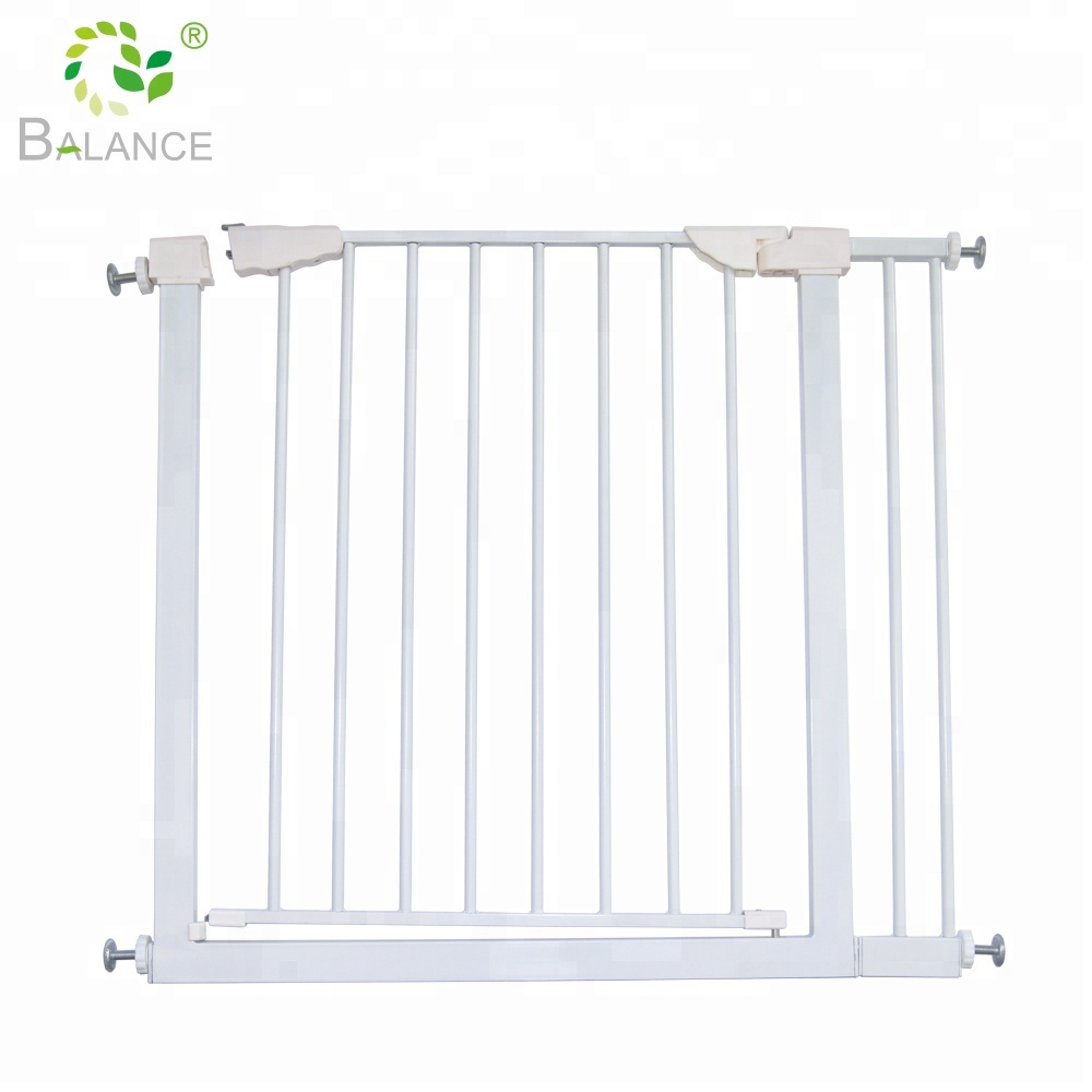 Puerta de seguridad para beb/és Protecci/ón para ni/ños Esgrima Guardia de puerta Malla plegable Puerta para mascotas Guardia de seguridad para mascotas Cerca port/átil para mascotas Escaleras
