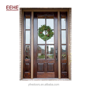 Wooden Front Safety Door Grill Design Philippines