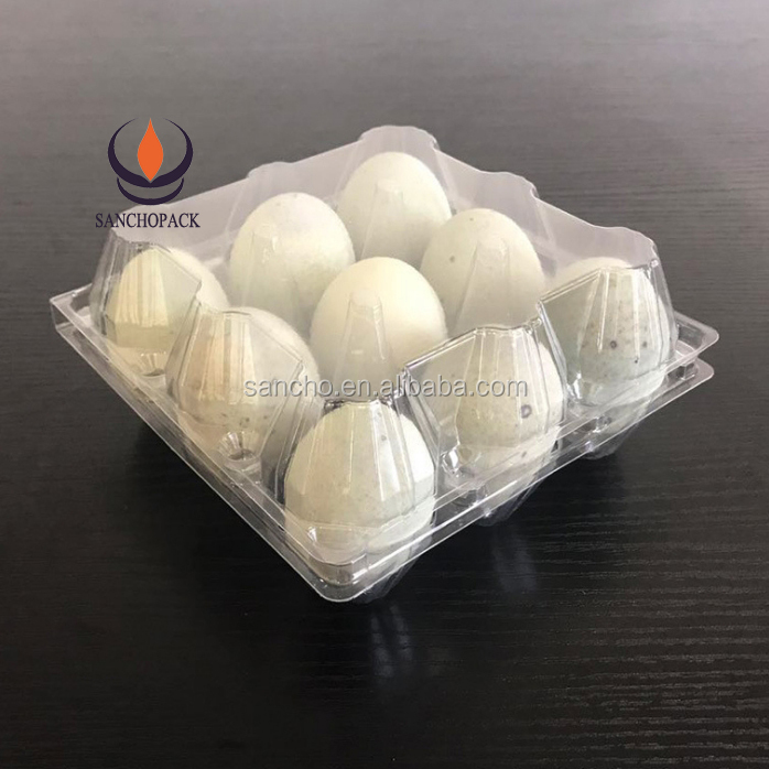 Заводская поддержка, пластиковая коробка для упаковки яиц, картонная коробка