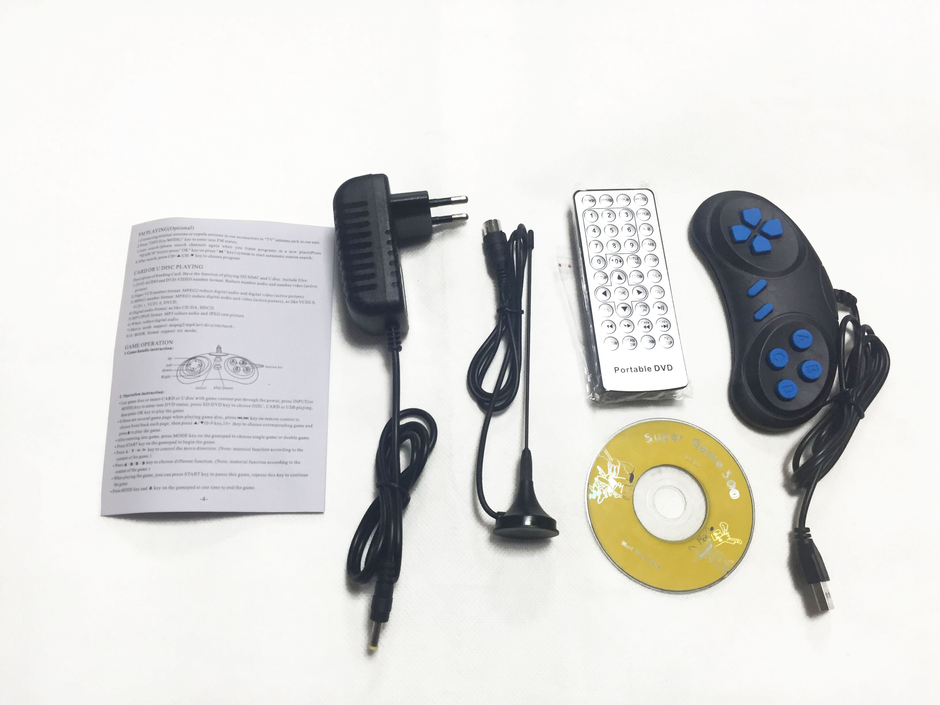TNT STAR TNT-138 13.8 Inch Portable DVD Player for Kids