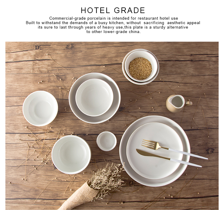 Wholesale Bulk Customized Small Ceramic Brown Serving Bowl Set