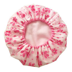 In stock factory direct sale customized dry hair double layer eva elastic shower hat