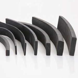 extruded rectangle sponge rubber foam seal strip