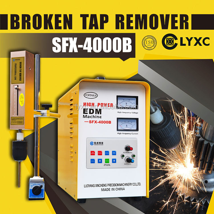 Металлический дезинтегратор удалить сломанный Стад портативный электроэрозионный станок машина Hotsale