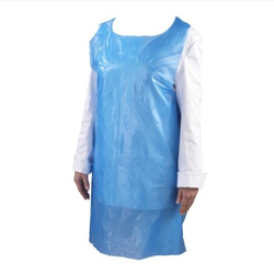 colorful PE apron plastic disposable food industry PE apron