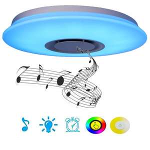 bluetooth ceiling speakers with light
