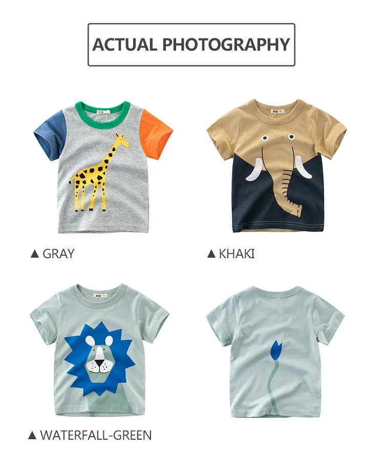 Urban Character Children Trendy Boys Summer Clothing Wholesale T Shirts