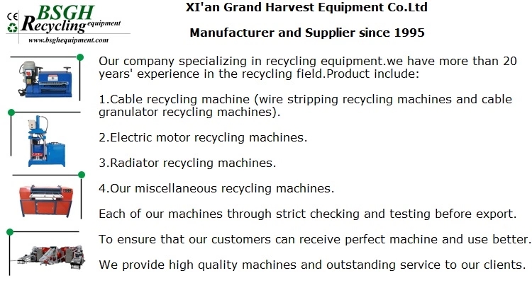 2023 giá thấp Cáp BS-101 lột Tước Máy tái chế để bán