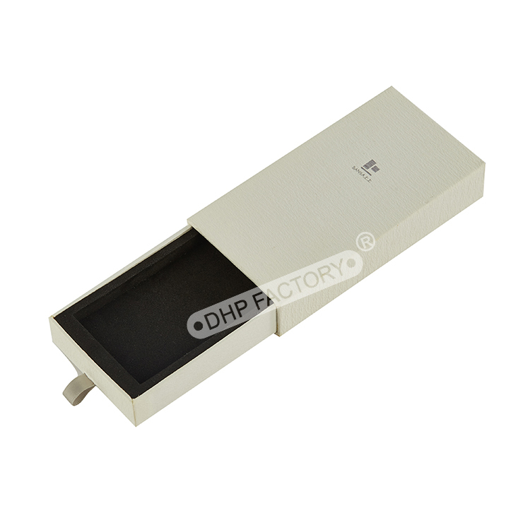 Low Price White Kraft Paper Cardboard In Matte Finish Drawer Packaging Slide Open Box