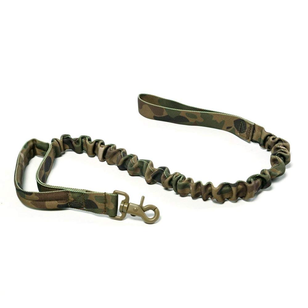 Оптовая торговля OEM персонализированные сверхмощная военные камуфляж обучение банджи поводок Тактический нейлоновый поводок для собаки ремень