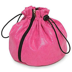 Organizer Carry Drawstring Wig Storage Bag With Multi-pockets Inside