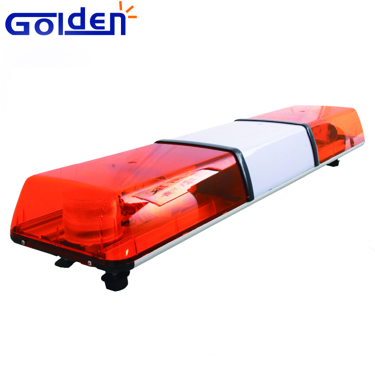 Галогенная желтая Стробоскопическая Предупредительная вращающаяся световая балка и сирена для тягача