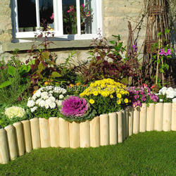 Wooden Garden Edges