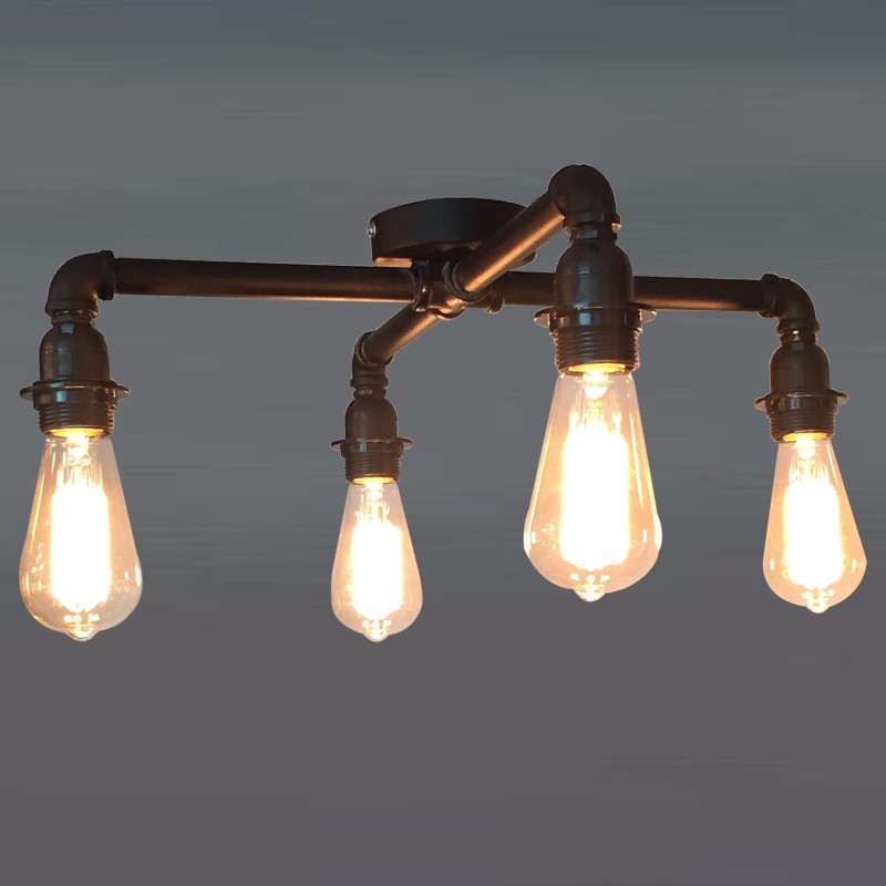 Vintage table LED lamp energy saving sample design light with lampshade NS-121119
