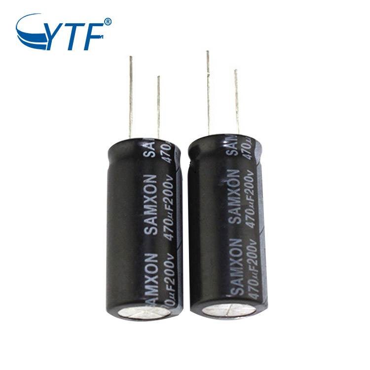 Lot of 3 Nichicon 470uf 200V 85℃ Capacitors