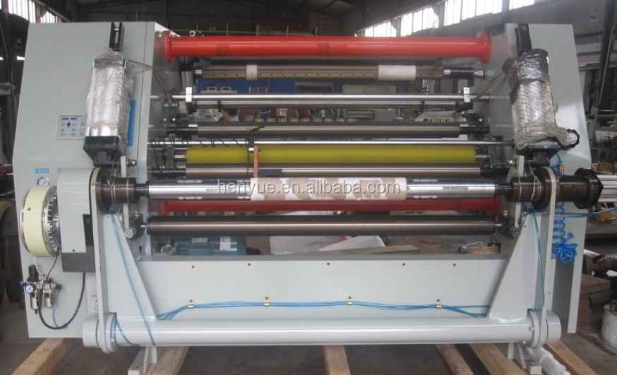 High Speed Jumbo Roll and Paper and Label Slitting and Rewinding Machine