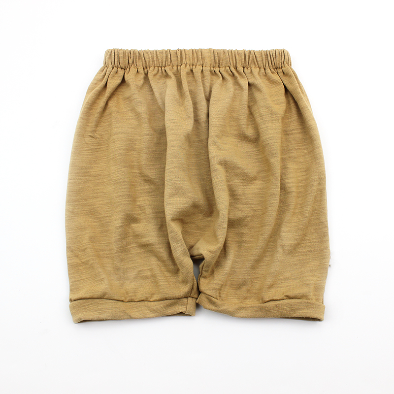Бамбуковый хлопок ручной работы унисекс одежда для малышей мешковатые дизайнерские шорты