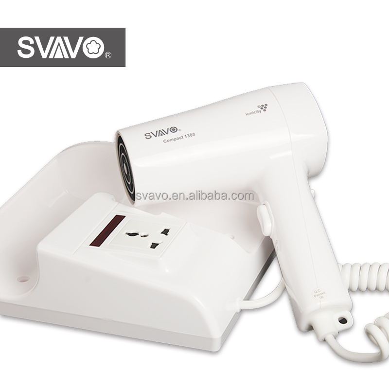 Wall Mounted Hair Dryer 1300W Household Hanging Electric Blower for Hotel B^