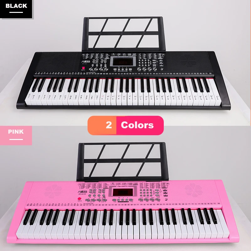 61 keys professio<i></i>nal  midi electro<i></i>nic musical instruments digital piano music keyboard electro<i></i>nic organ for kids