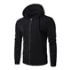 OEM unisex french terry hoodies digital printing zip up hoodie blank hoodies 