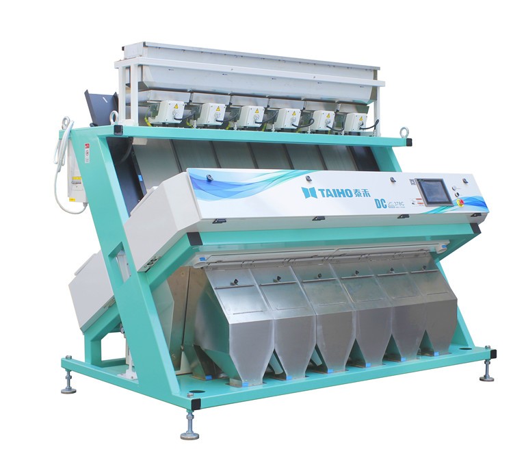 Seleccio<i></i>nadora electro<i></i>nica castanha color sorting machine for almond ,cashew nut , Brazil nut
