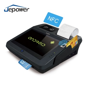 3G Wifi Bluetooth Touch Screen All In One Android Pos Terminal With Thermal Printer