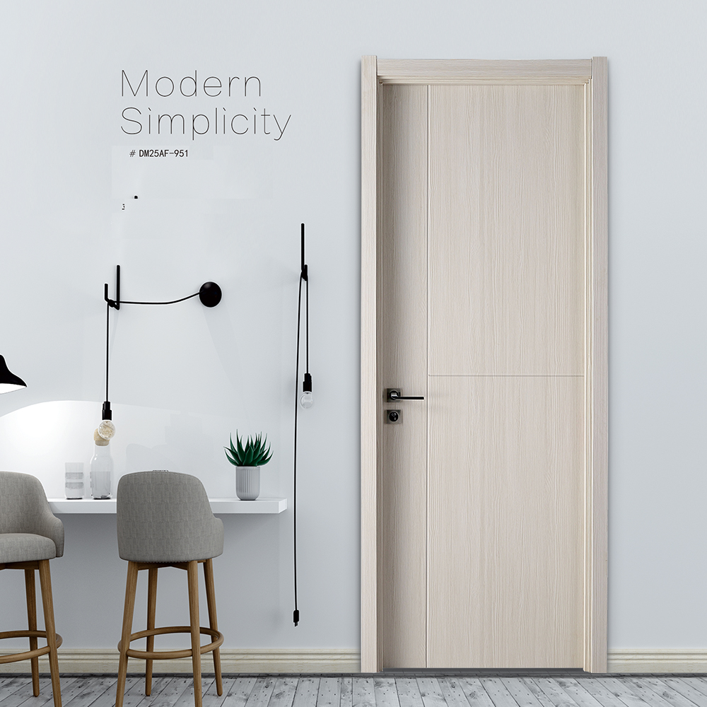 modern wpc interior cheap bedroom wooden door puertas mdf wood door