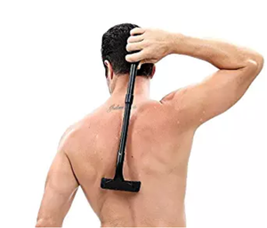 Back Hair Shaver Men Manual Back Hair Shaver With Plastic Long Handle