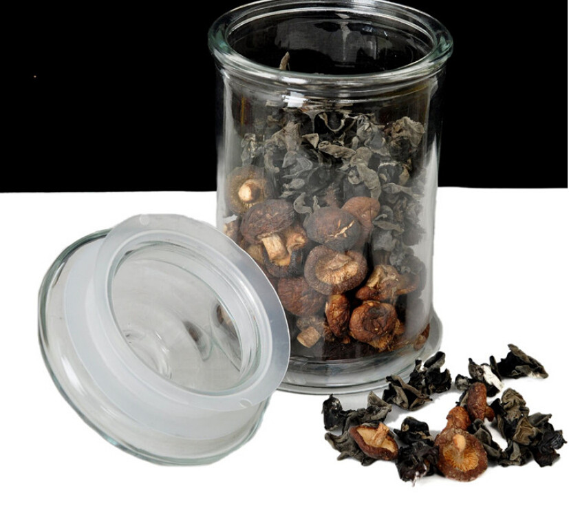 Top Quality Kitchenware Glass Storage Jar, Glass Food Canister,Glass Food/tea Jar With Glass Lid