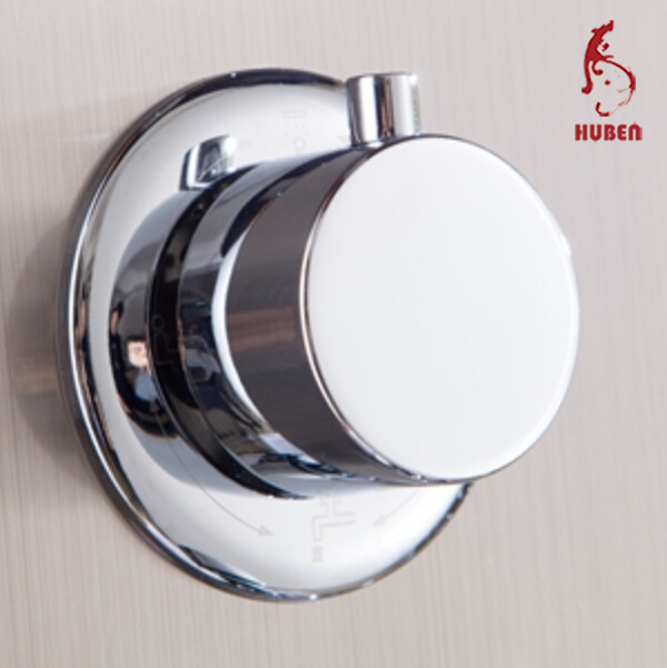 Waterfall stainless steel bathroom  shower wall panels with body massage shower jets shower mixer set