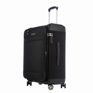 tesco pink glitter suitcase