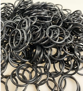 REACH and ROSH rubber seal ring Mechanical parts Black/Brown/Red Color Rubber Oring Silicone Oring