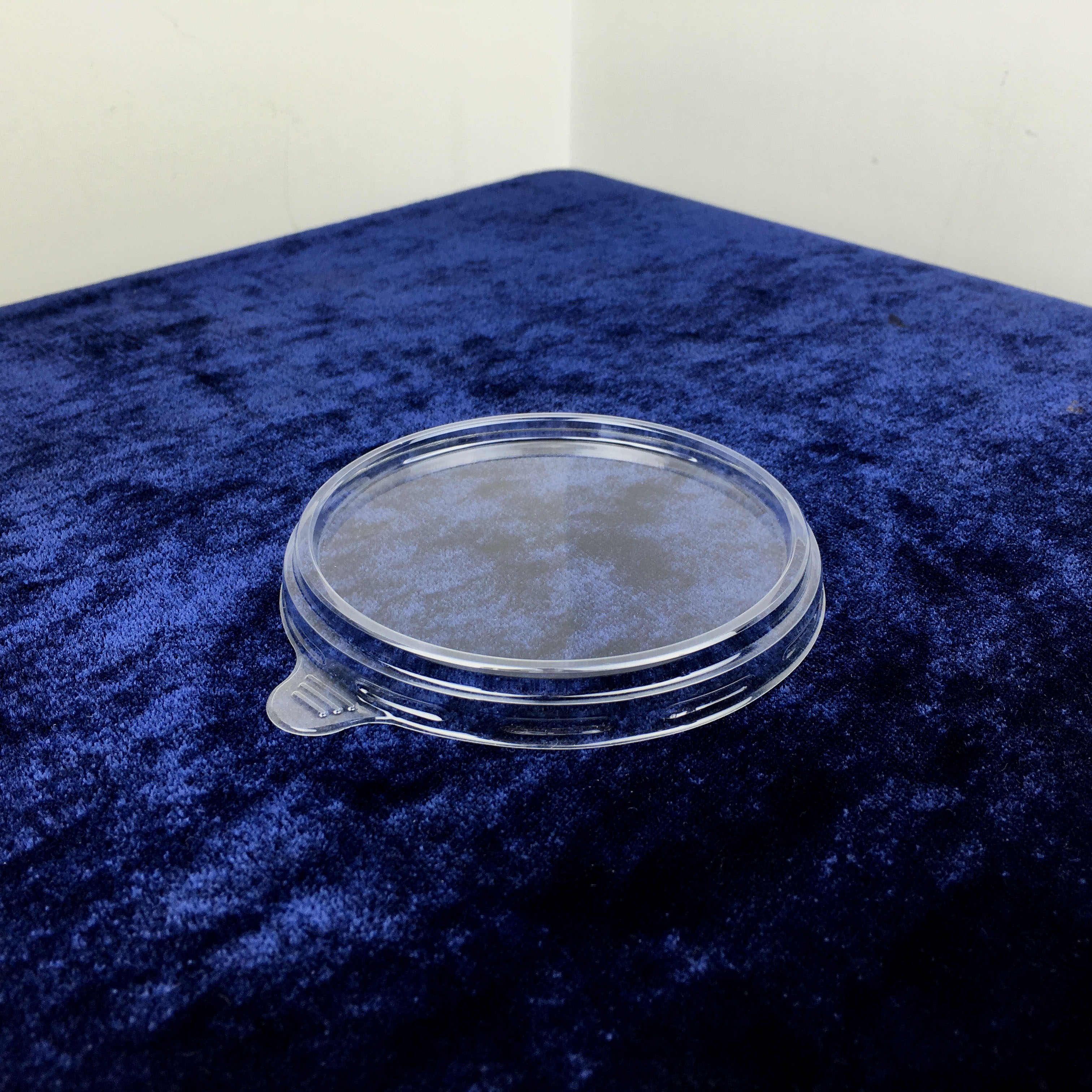 Пластиковая крышка 100 мм PET подходит для контейнеров диаметром 95 мм