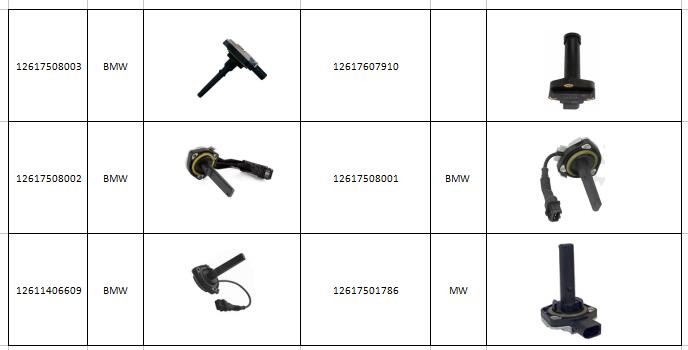 Engine Oil Level Sensor for BMW 12617607910/12617540351/12617506689/12617567723