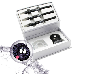Fruit Series Blueberry Flavor Led Light Professional Teeth Whitening Kit For Home Use