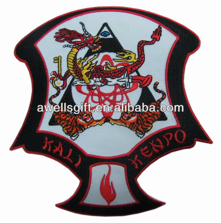 NEW LARGE SIZE ED PARKER AMERICAN KENPO KARATE CREST PATCH 6/" X 5/"