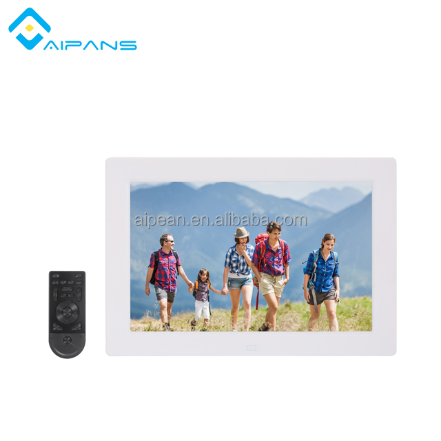 Полка дисплей 10 дюймов ЖК-монитор для контроля уровня сахара в крови с фронтальный динамик световая панель для авто Слайд шоу