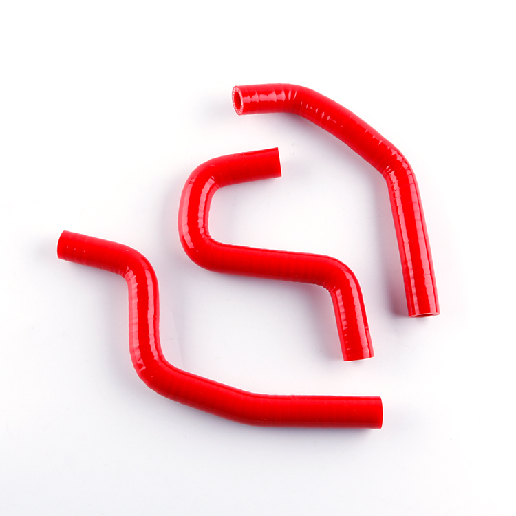 For Honda CR85 CR85R CR85RB 1996-2007 Silicone Radiator Coolant Hose Red