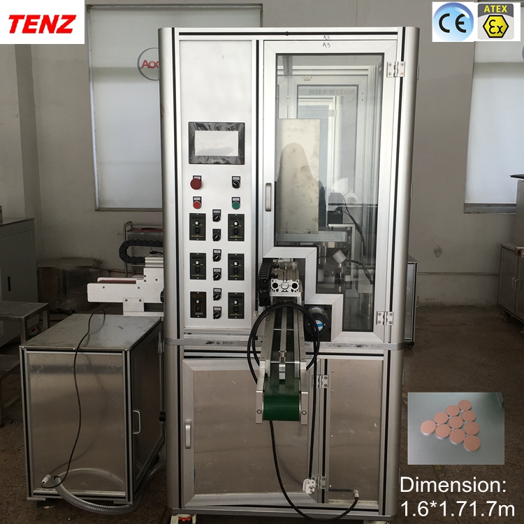 Косметическая автоматическая поворотный для век прессования порошка/машина