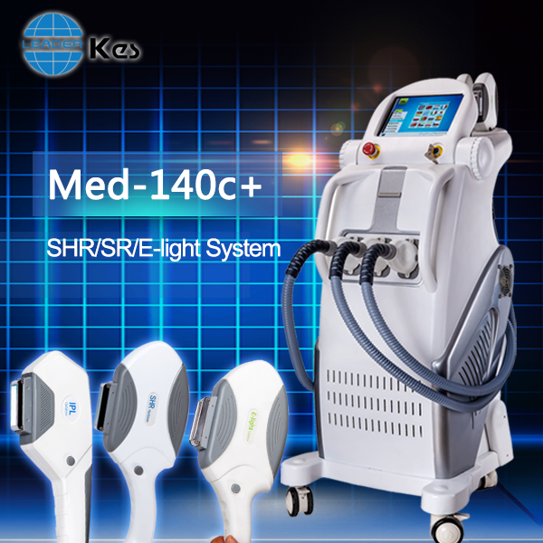 KES MED-140C+ Ce германия качество 10 Гц кормовой технологии IPL SHR эпиляция