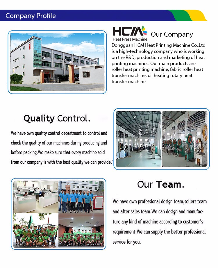 HCM Auto preheat and turn off roll to roll fabric printing machine