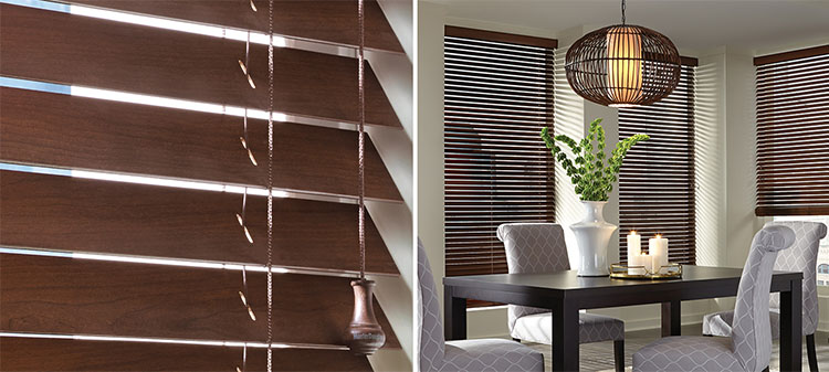 Home decor elegant wood venetian blinds