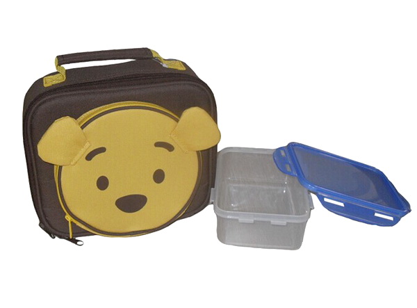 Borsa per il pranzo con isolamento termico in RPET personalizzato ed ecologico per bambini