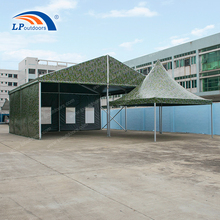 Outdoors aluminum frame PVC military tent for event