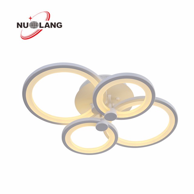 Дешевая романтическая Светодиодная потолочная лампа для столовой, гостиной с дистанционным управлением