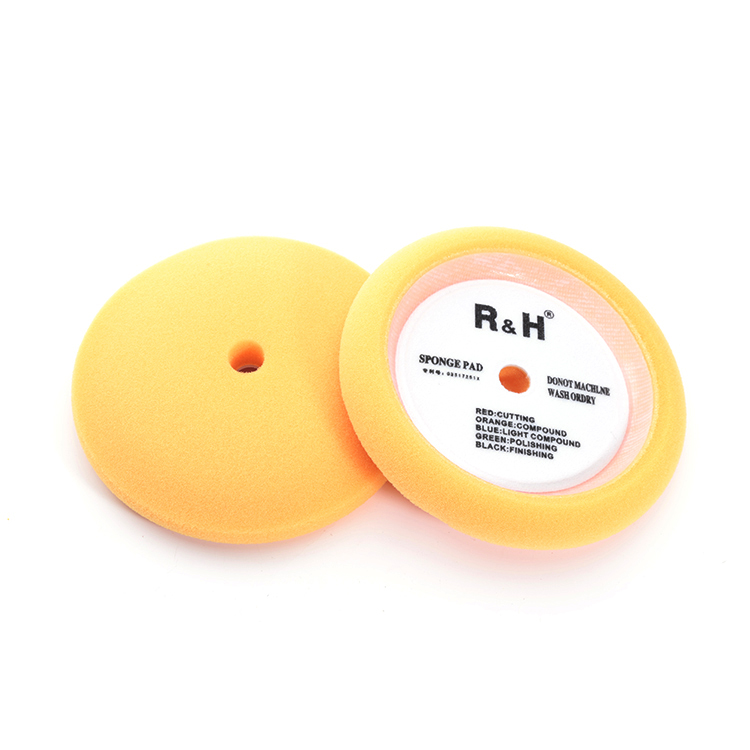 Настраиваемый красочный полировальный набор, губчатая вафельная вата, поролоновая полировальная подушка для автомобиля