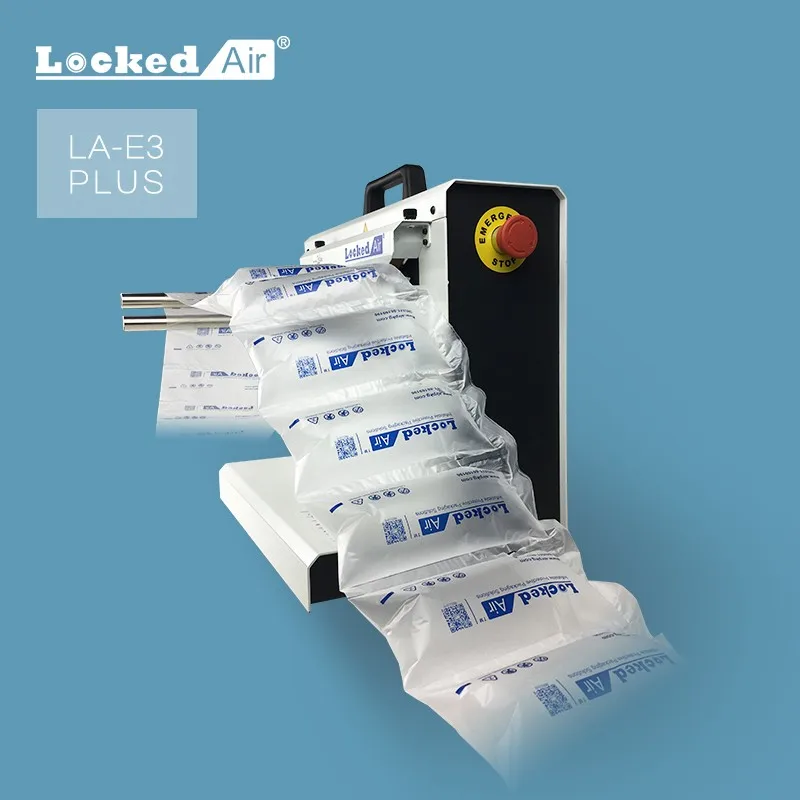 Заблокирован воздуха LA-E3 плюс до даты упаковка системы воздушной подушке машина аппарат для производства пузырчатой упаковочной пленки