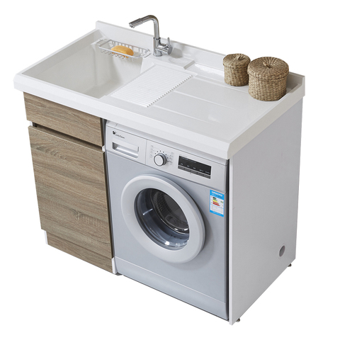 wash machine cabinet