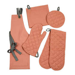 Kitchen Gift Set Apron An Oven Mitt Pot Holder Towels
