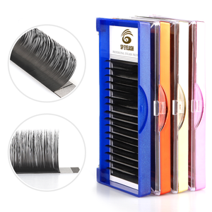 Cheap Handmade Dramatic Extension Pre Made Clear Band 3D 4D 5D 6D Real Bulk Color Ellipse Flat Mink Lashes Eyelash